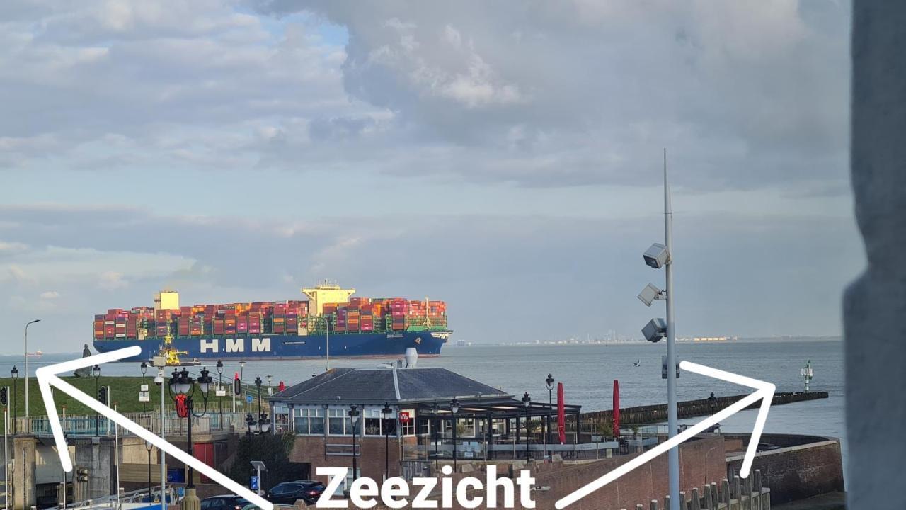 Appartement Havenzicht, Gelegen Aan Zee Met Zeezicht Vlissingen Zewnętrze zdjęcie